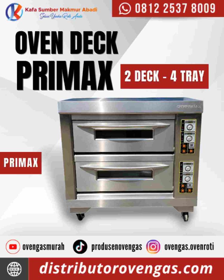 Oven Deck Primax 2 Deck 4 Tray