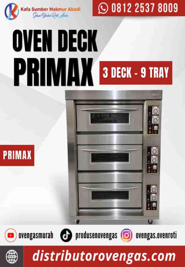 Oven Deck Primax 3 Deck 9 Tray